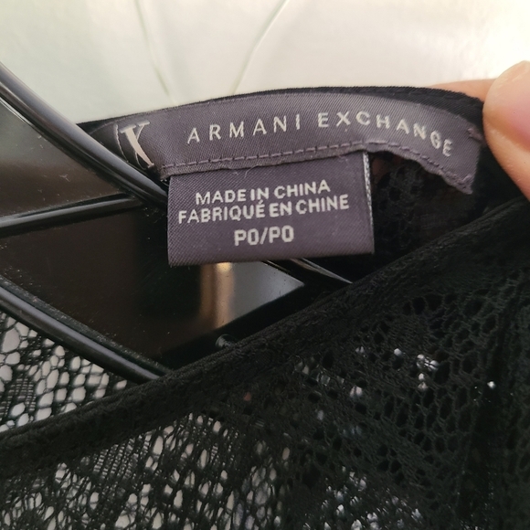 Armani Exchange Sleeveless Lace Dress / LBD / Petite Zero (0) - Picture 7 of 7